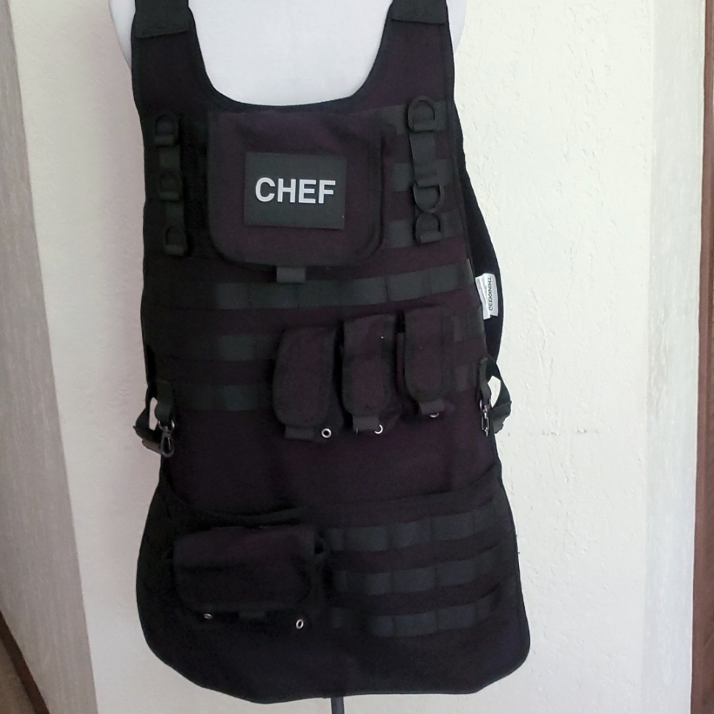 Novelty Tactical Grilling Vest NWOT